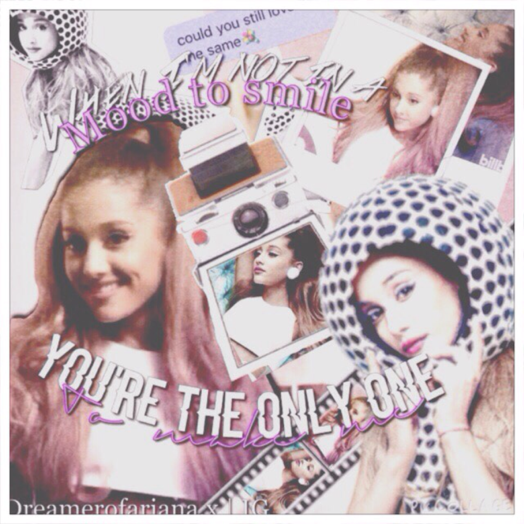 •FOLLOW ME ON INSTA(Dreamerofariana.x) and check comments☁️