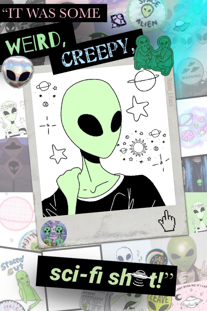 Wow look at all those aliens👽I’ll remix the background for the fun of it😅
I’m so replaceable and forgettable and it’s useless to tell me otherwise💚
