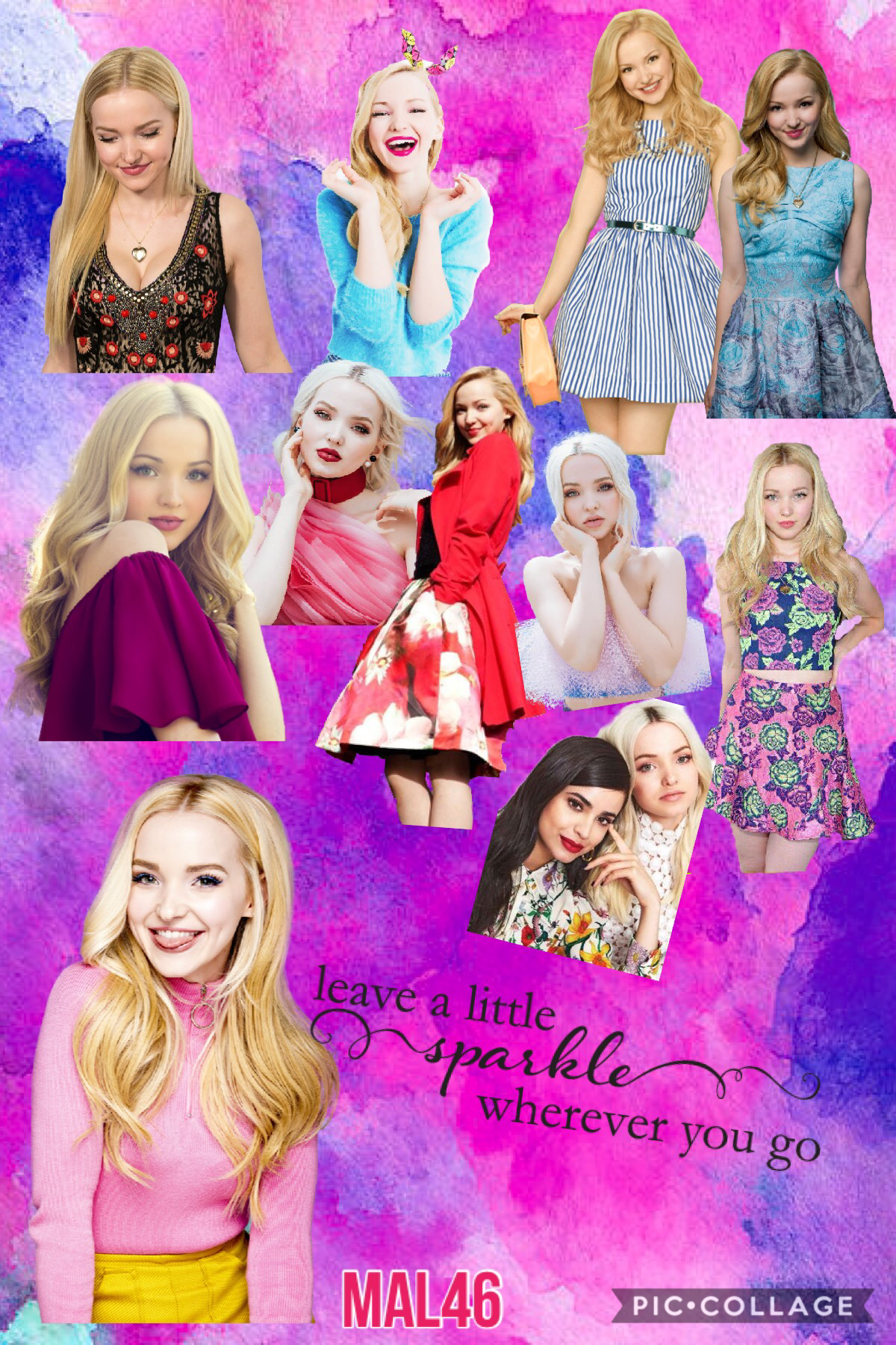 Dove Cameron collage by Mal46 