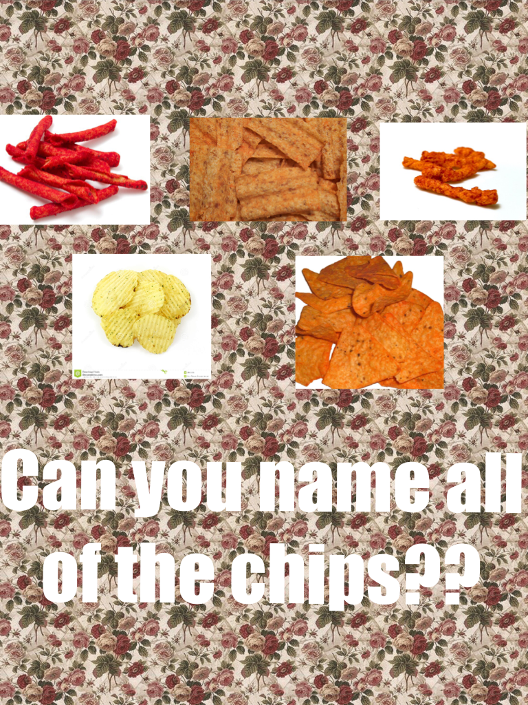 Can you name all of the chips??