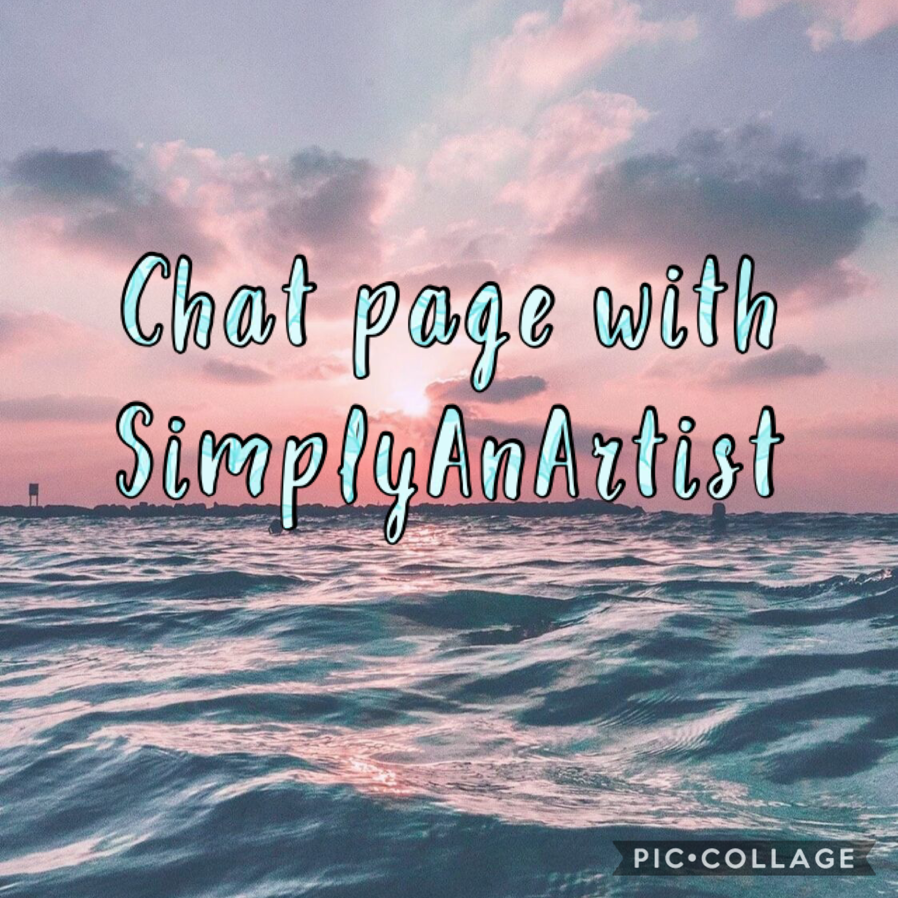 Chat page with SimplyAnArtist