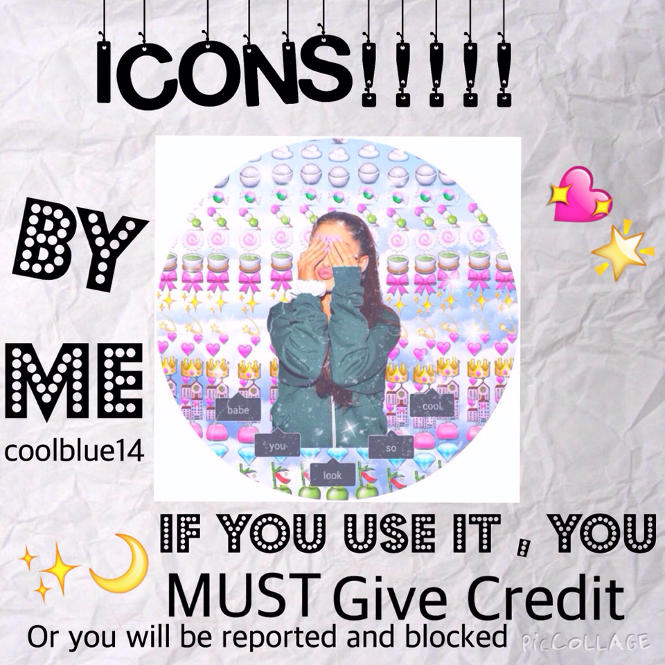 ICON TIME💖🌟👏😉RATE?! I really hope you all like it!!!🌙💫☁️🌌 💖the background and everything was by made by me ! 🌟 idk what I'm posting next but please stay toned. ALSO OMG 800+ OMG I'm so happy and appreciative to all my little blue moon stars,Check comments