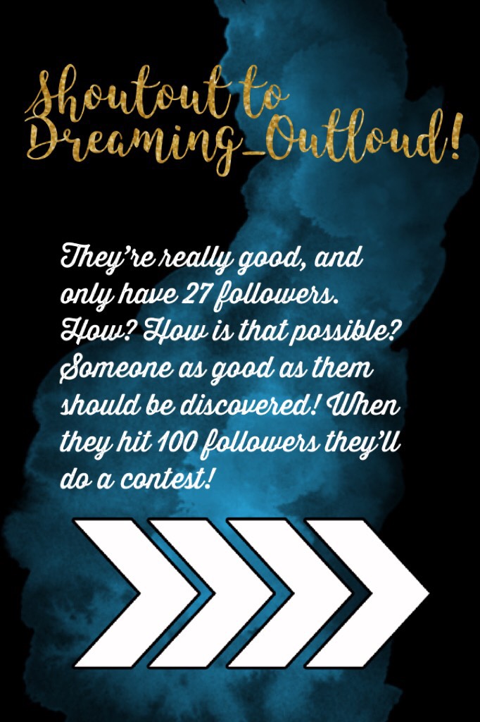Shoutout to Dreaming_Outloud! Go give them a follow