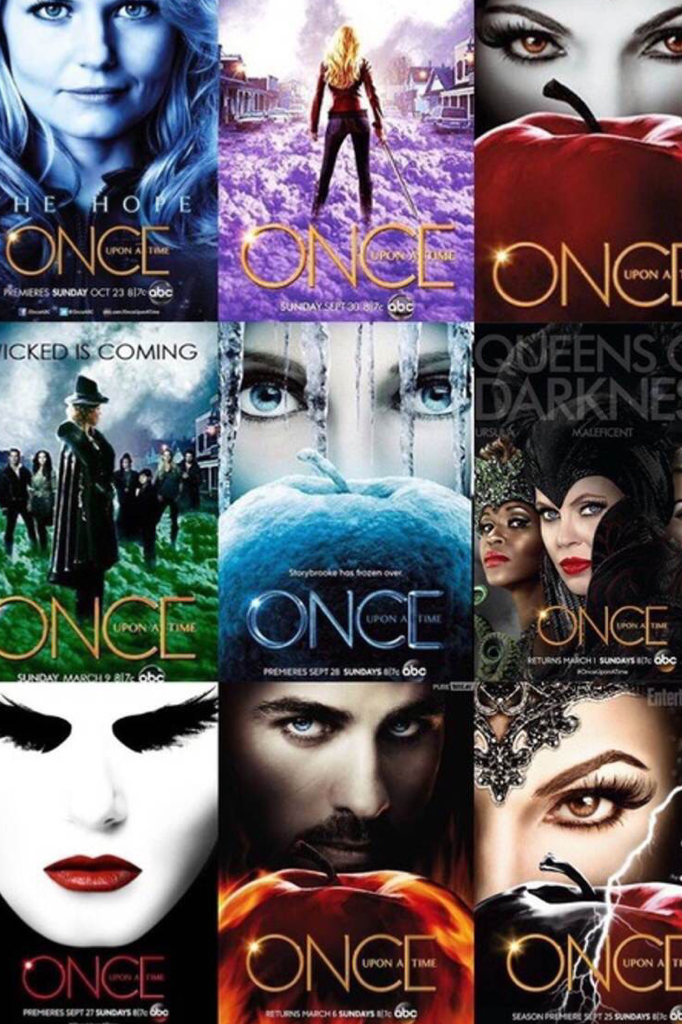 Once upon A Time 
Season posters 