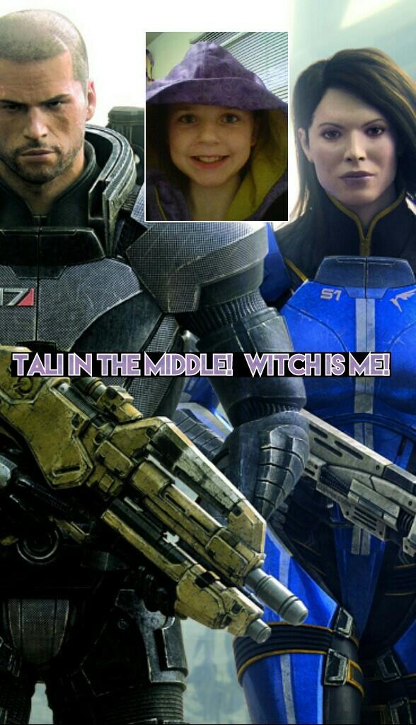 Tali in the middle!  Witch is me!