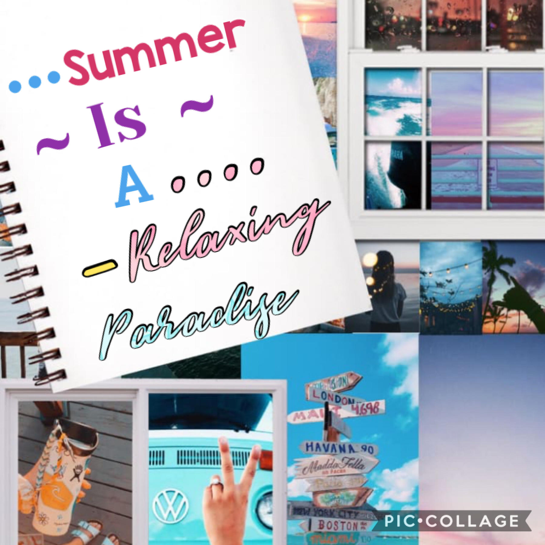 Summer  collage collab with Wolfpack2019