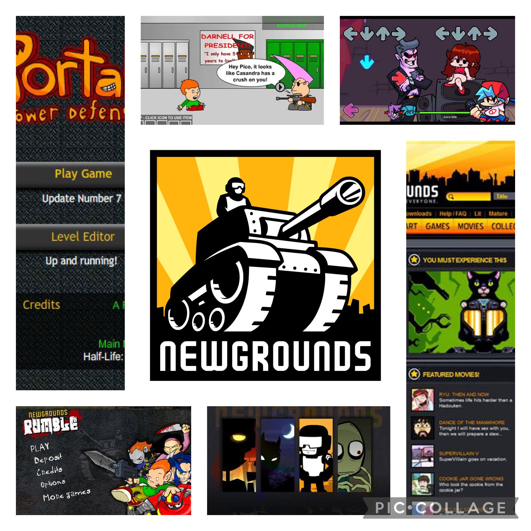 Some of our Newgrounds games: