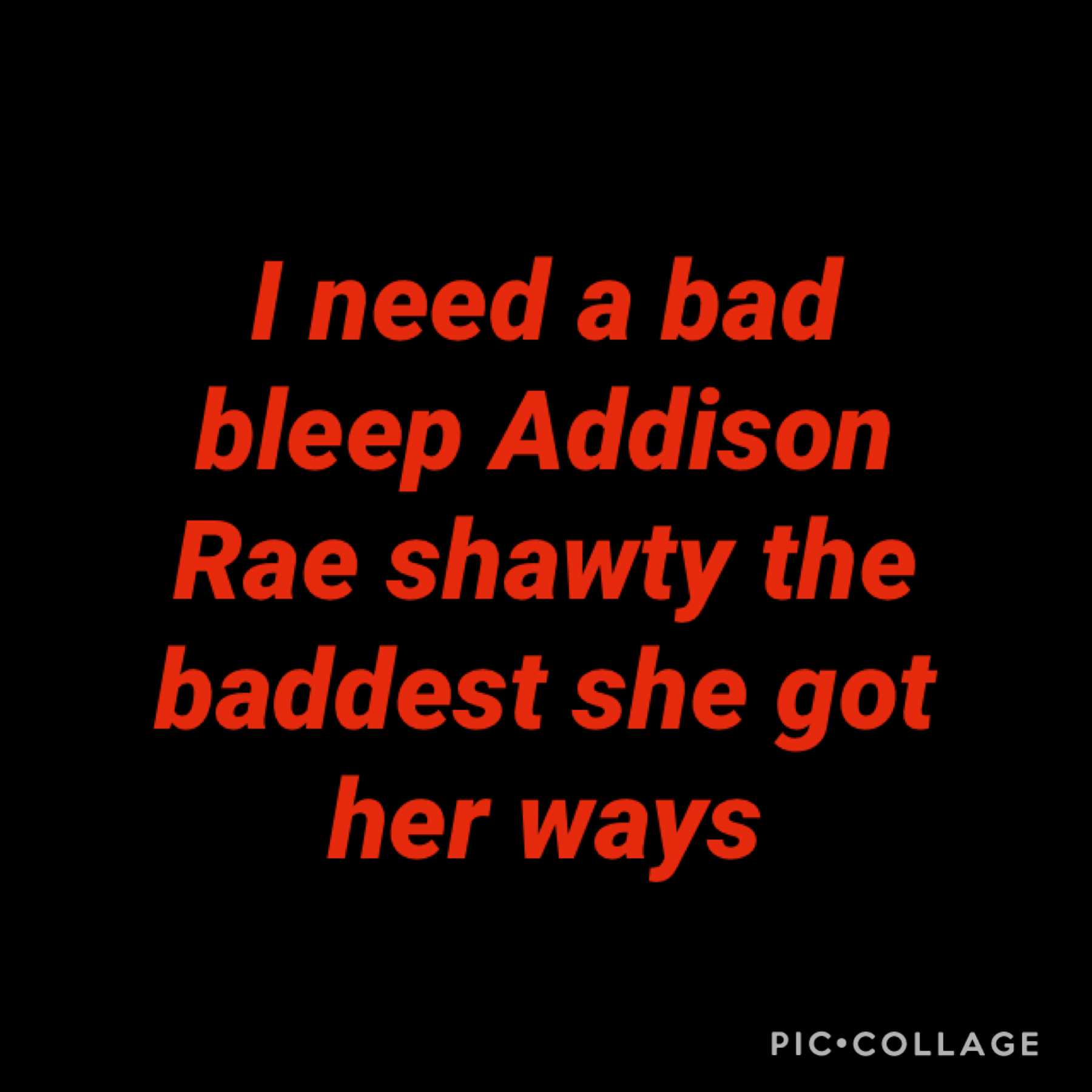 Addison Rae’s line