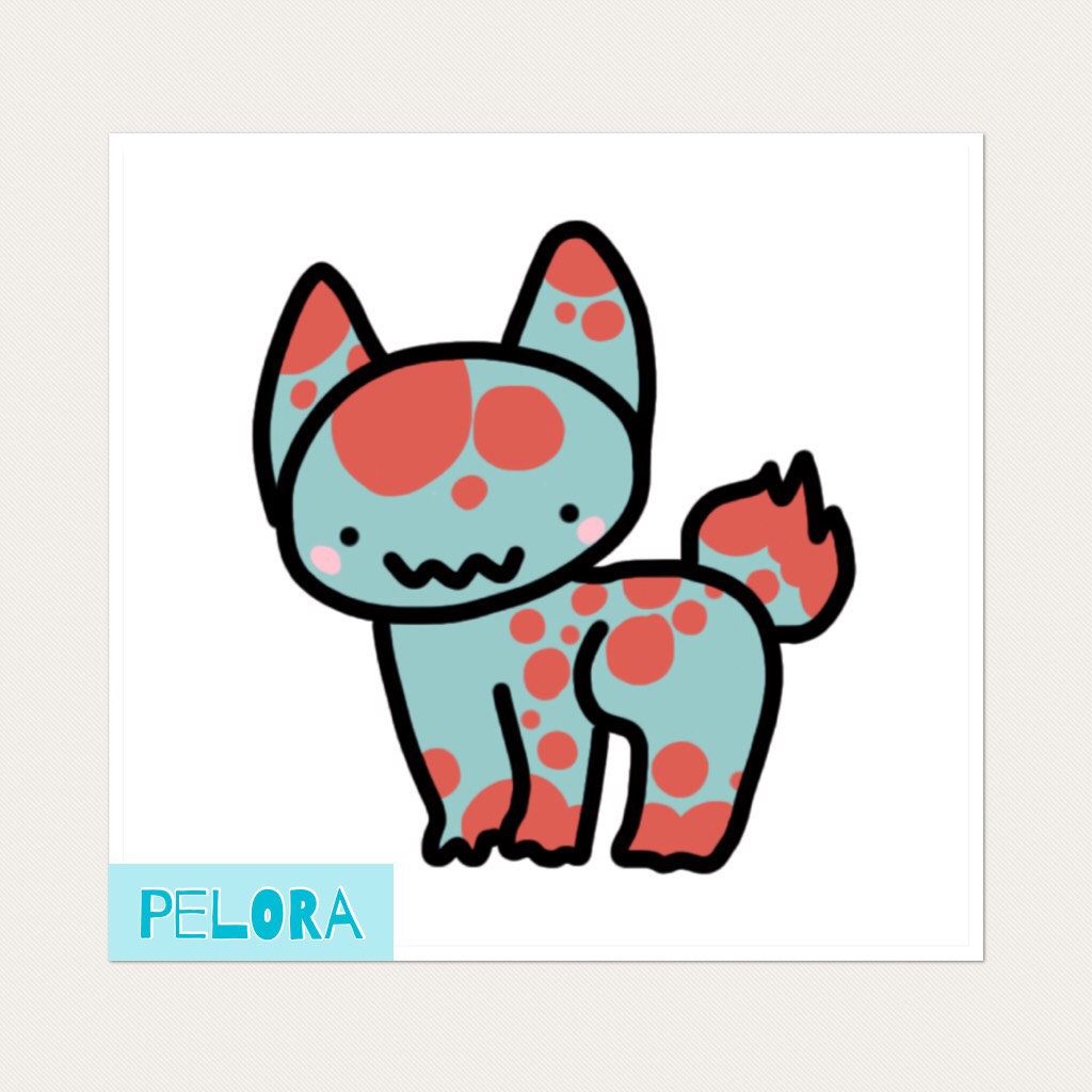 One of my Lil Monstas (Do Nut Steel Meh Ert)
Pelora! I make them day after day, when I posted this I had nine unposted.
