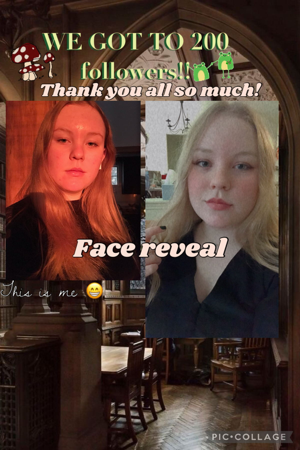      🥳Tap🥳 
Thank y’all so much!!  Everyone has been so kind 😊 sorry I haven’t been on here lately I had a health scare with my lungs, and I’ve been at the doctors 24/7 but I’m ok now and feeling better! I hope you enjoy the face reveal! Lots of love ❤️ 