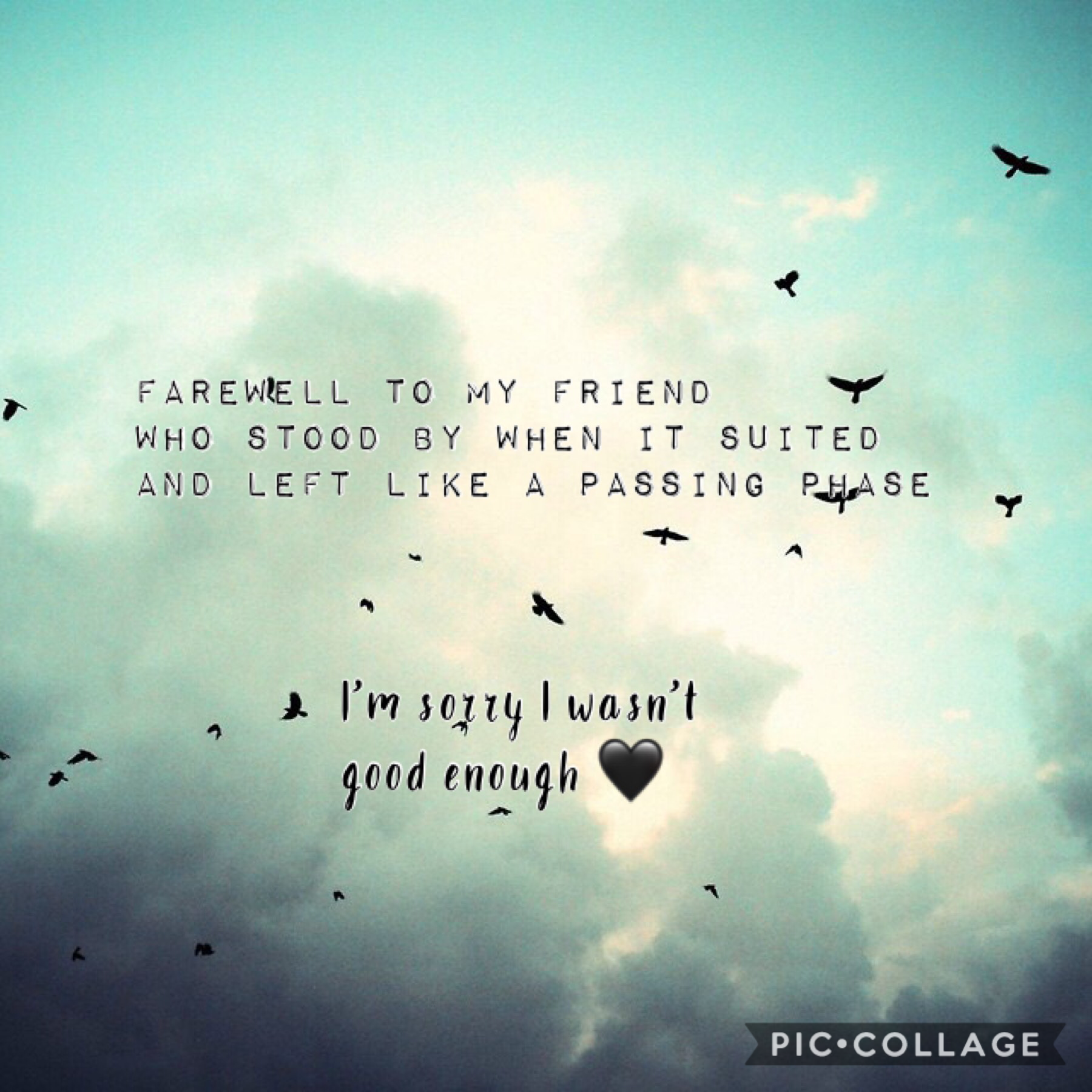From my poem ‘Goodbye’- inspired by r and s