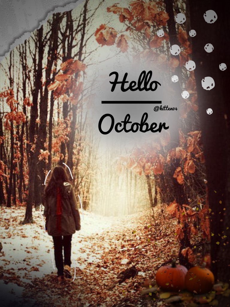 Hello October (tap)
Just needed to do a quickie to catch up on some time I missed