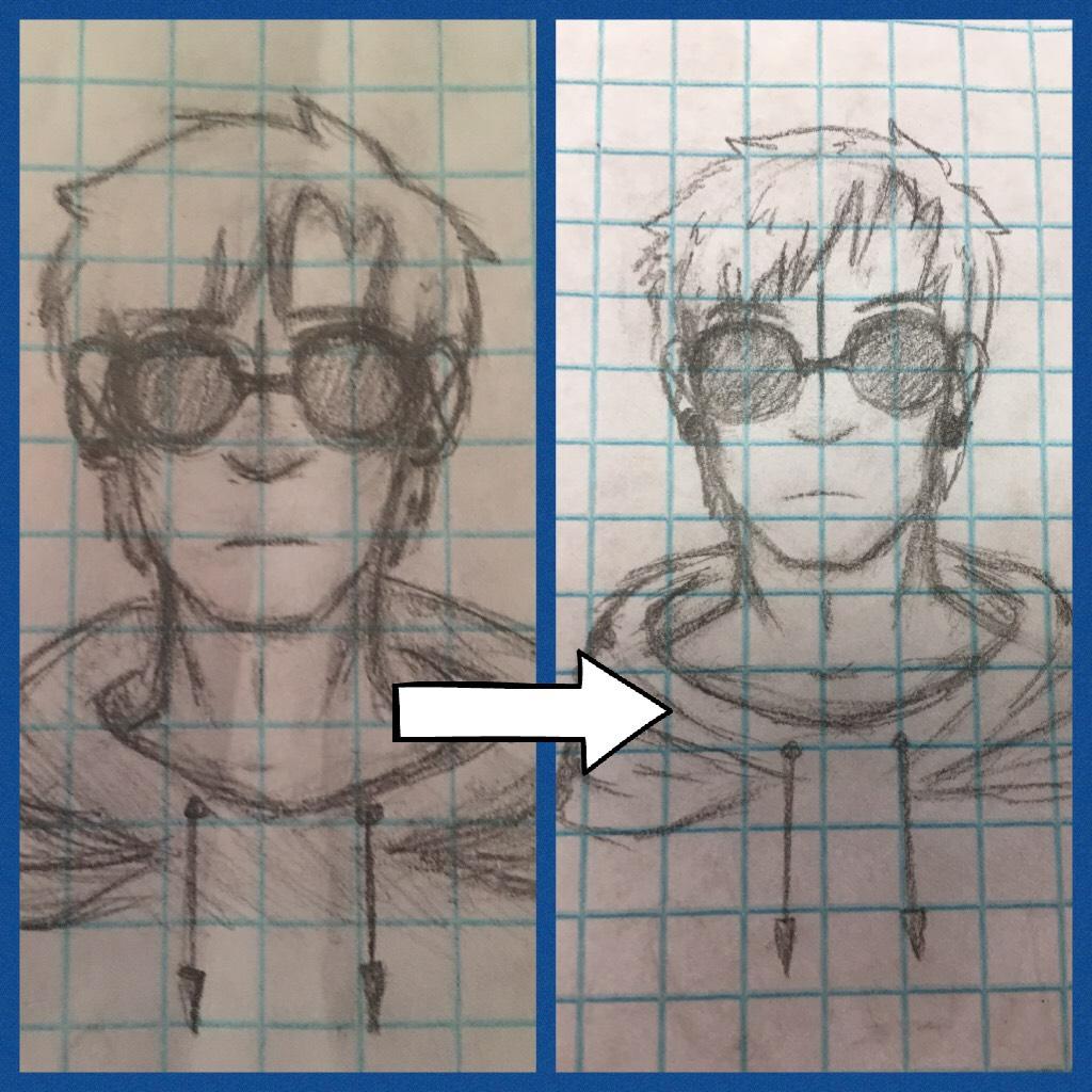 Literally just a redraw after 1 day. I M P R O V E M E N T 