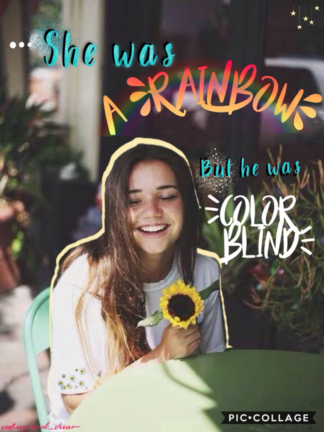 Tap the rainbow 🌈
I love this quote!
Thank you guys so much for 1,000 followers!  Stay tuned because I'll be doing heaps of awesome things, like, a 1k giveaway, more contests, and heaps more!
What should I call my followers??  I was thinking something lik