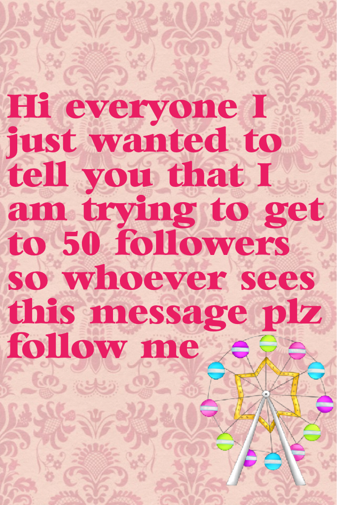 Plz follow me!!