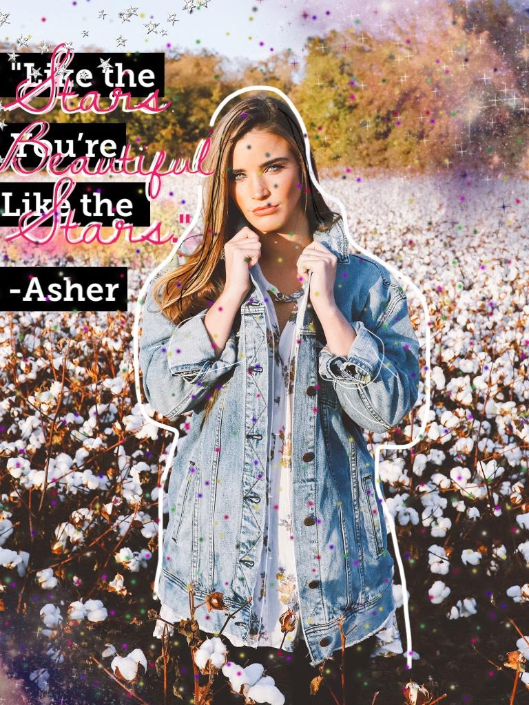 It’s an Asher quote y’all to you know who 😏 #ASHPYN