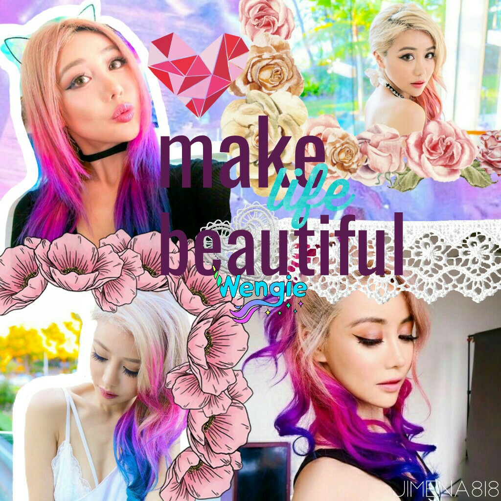 🌈Tap🌈


💖Collage inspired by Wengie💖
💗👍Like and follow for a bff👍💗
🌹Who do you want me to make a collage of next?🌹