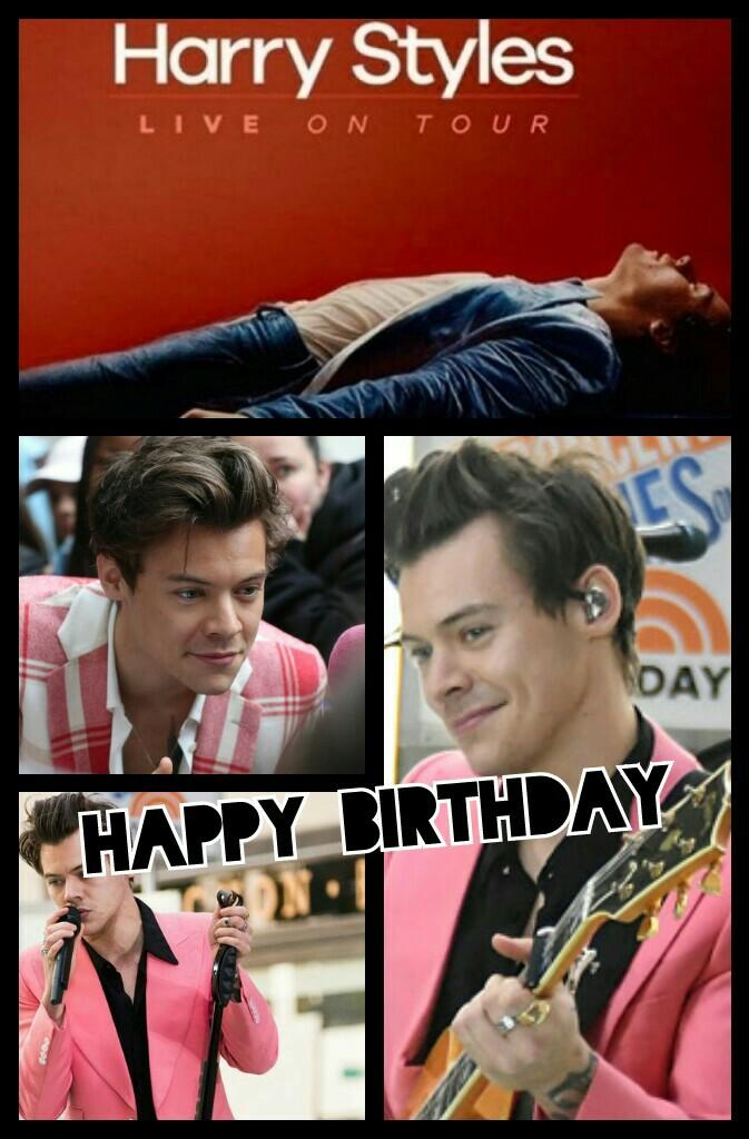 Happy Birthday Harry Styles 