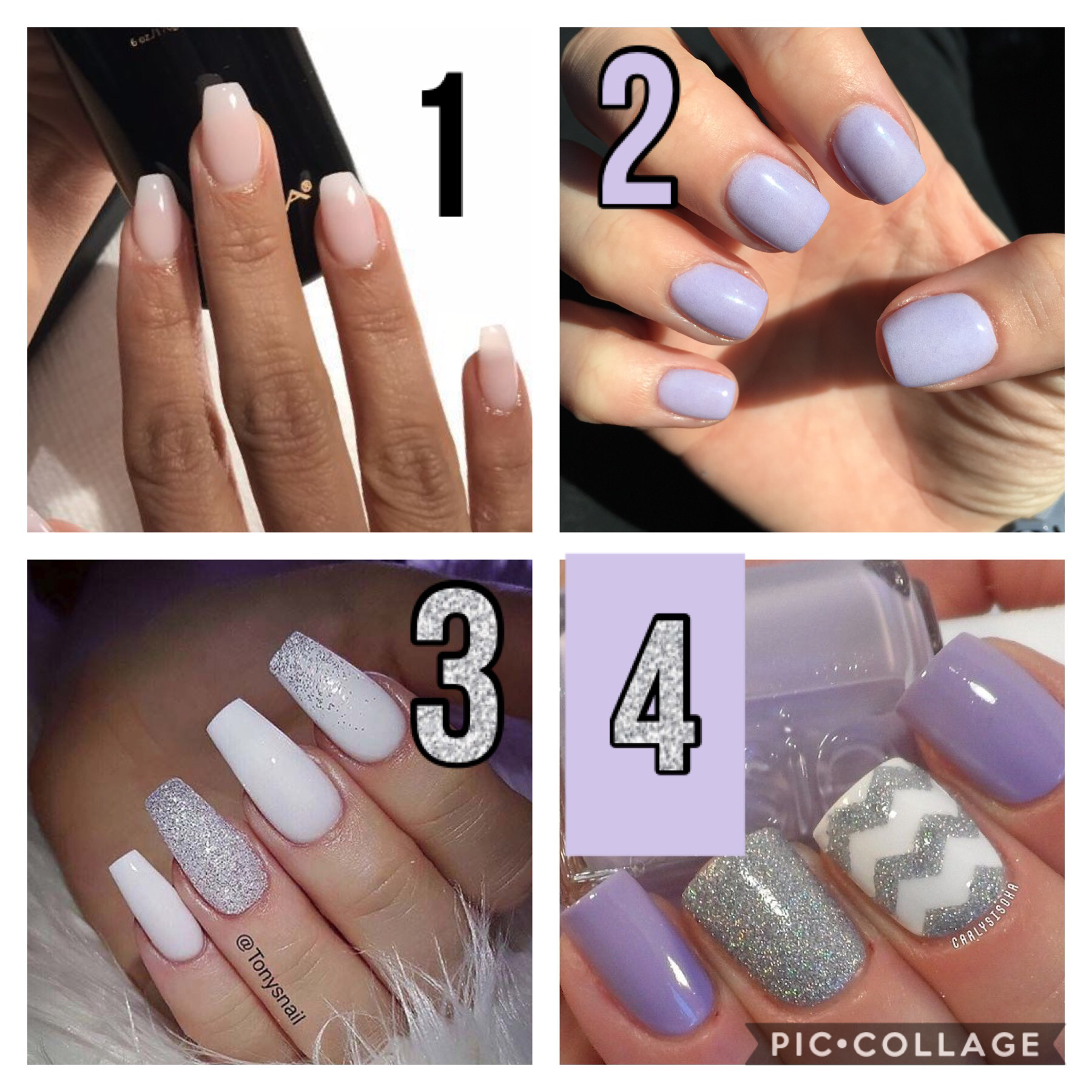 If you pick 1 or 3 my nails won’t actually be that long💅🏻