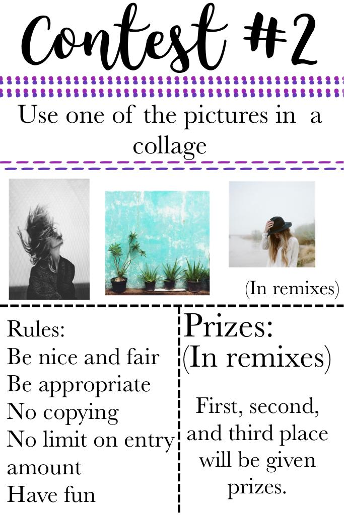 Click
Pictures will be in remixes along with prizes! Have fun!