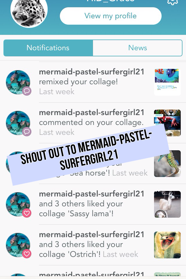 Shout out to mermaid-pastel-surfergirl21

Amazing friend 