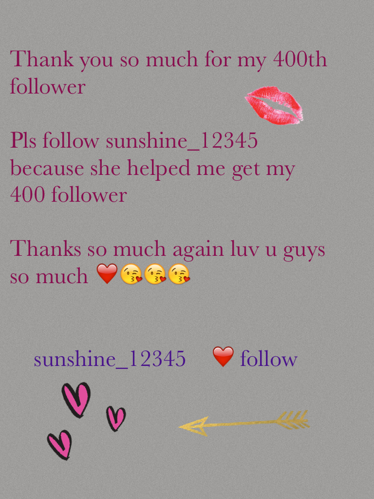 sunshine_12345    ❤️ follow 