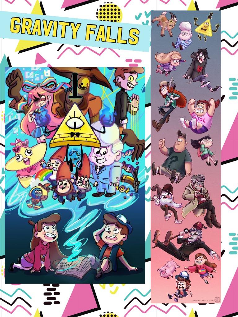 Gravity Falls is awesome. P.S. I didn’t draw these.