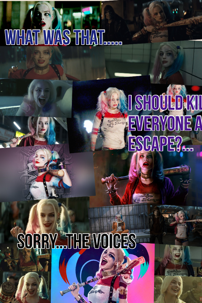 Sorry the voices 