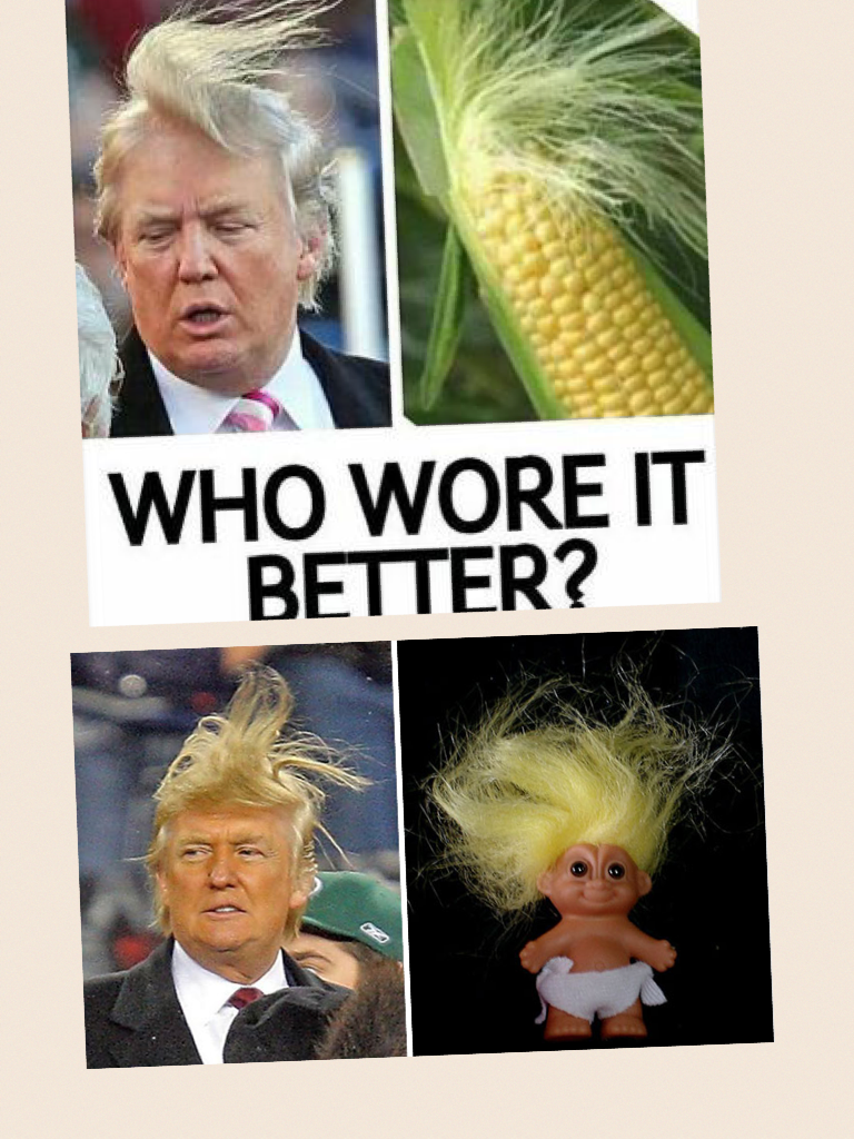 Donald Trump hair dilemma 