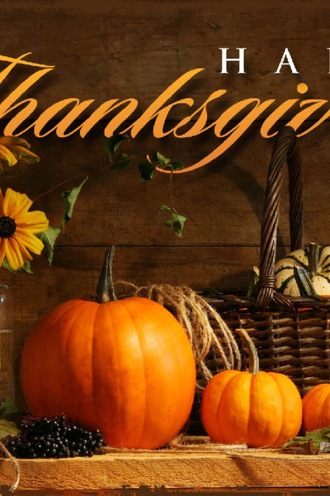 Happy thanksgiving everyone!
