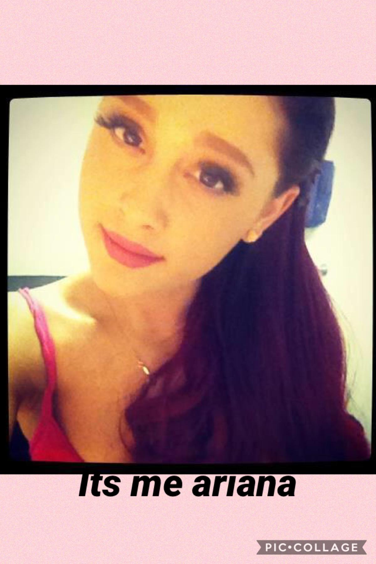 #ariana grande whats up fans at home!!!!!
