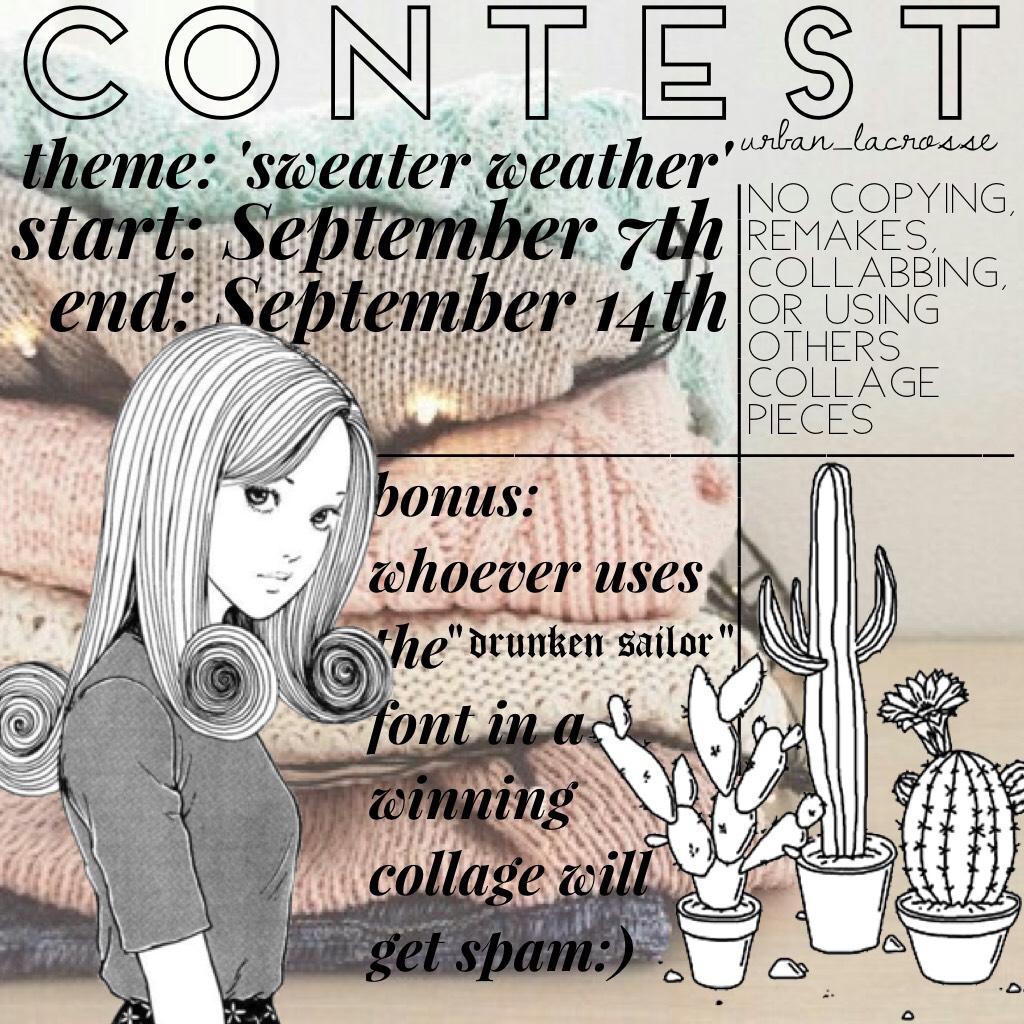 >tap<
enter this weeks contest!!!!!