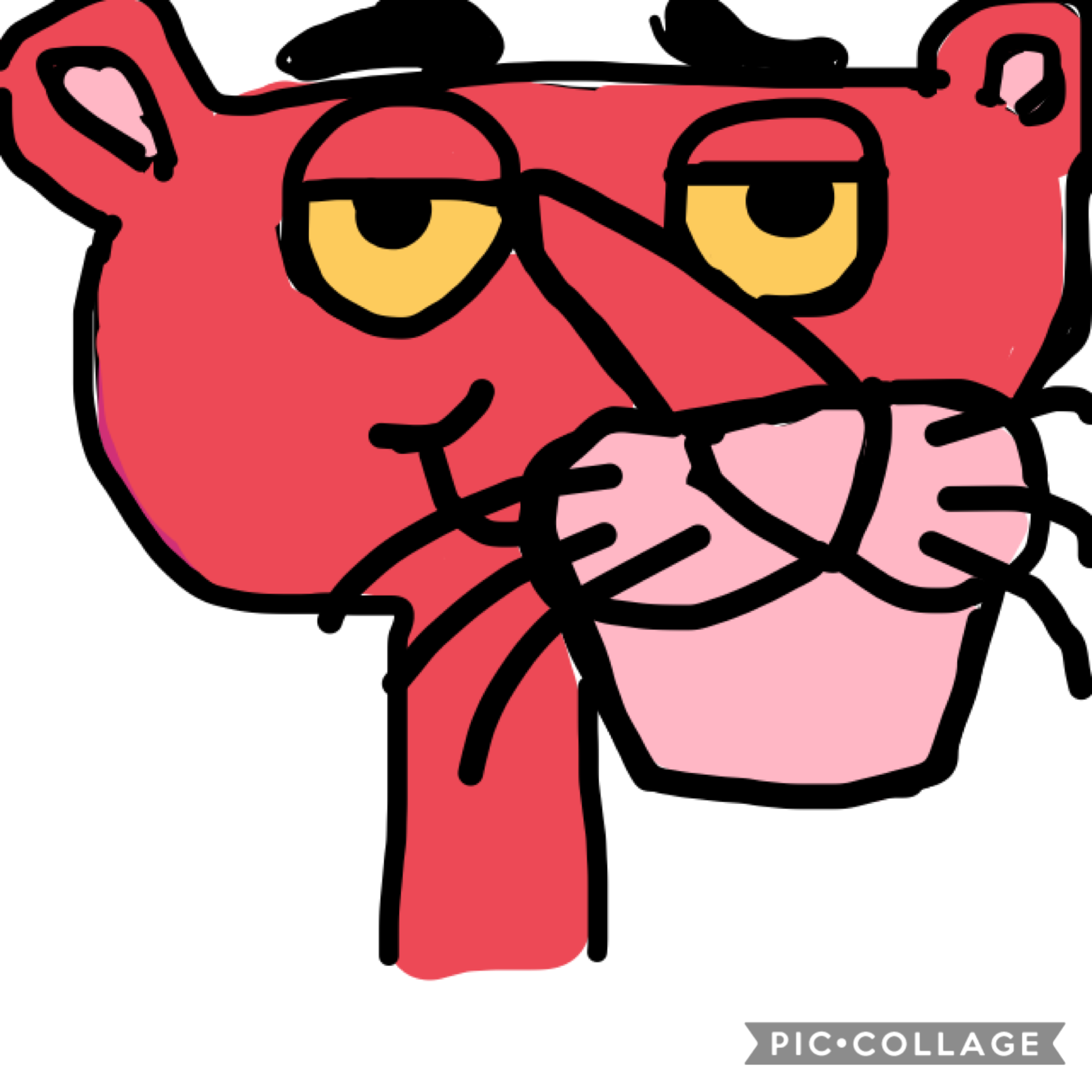 I made this #pinkpanther idk