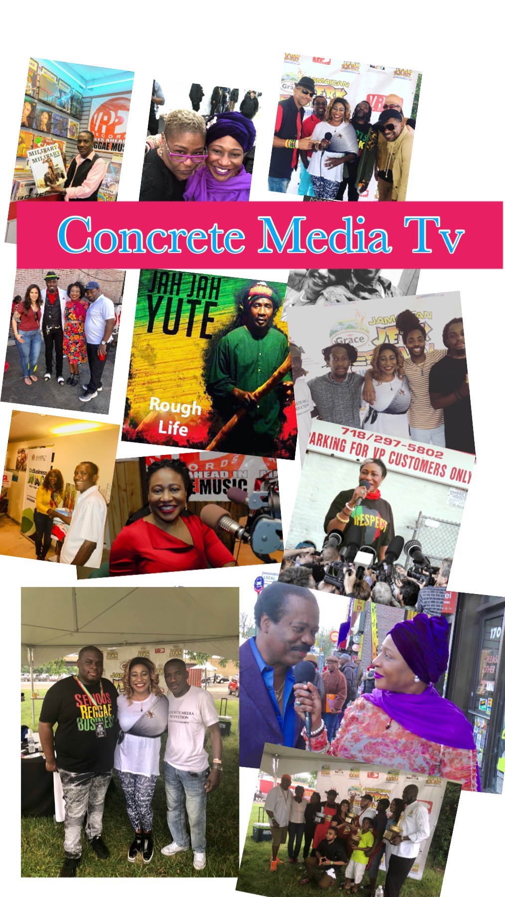 Check out Concrete Media on YouTube and Facebook we bring to you the most current news in n all Genres like us and emojis us. 
Blessed love ❤️ 