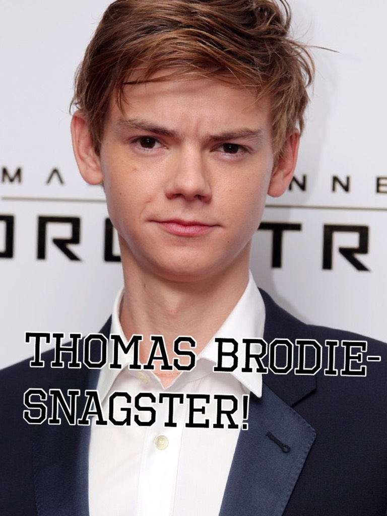 Thomas Brodie-Snagster!