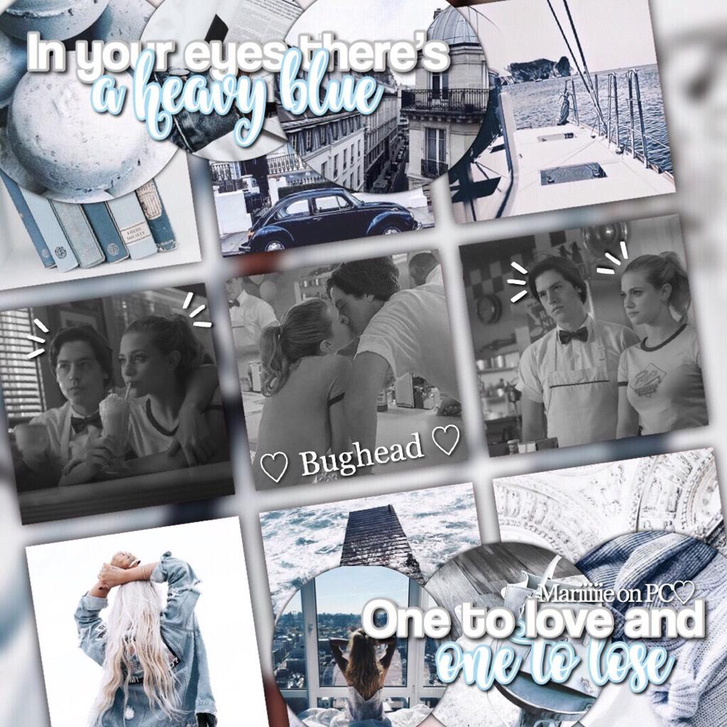 💙- T A P -💙

Bughead edit! Hope you will like this! This was an entry to hermionejeaneverdeen’s games!😊

I’m sooo sorry if i didn’t post for a while😔 i had a trip with school in Malta!🇲🇹 (if you’re interested i will post some picture if my trip in remixes