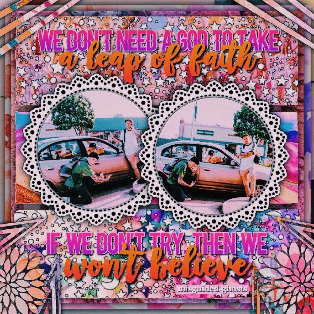 only two edits in and i've already ruined my theme lol 
anyway uhh i love neck deep and i kind of am starting to love my new editing style so yeah i feel pretty good i guess 
parachute / neck deep