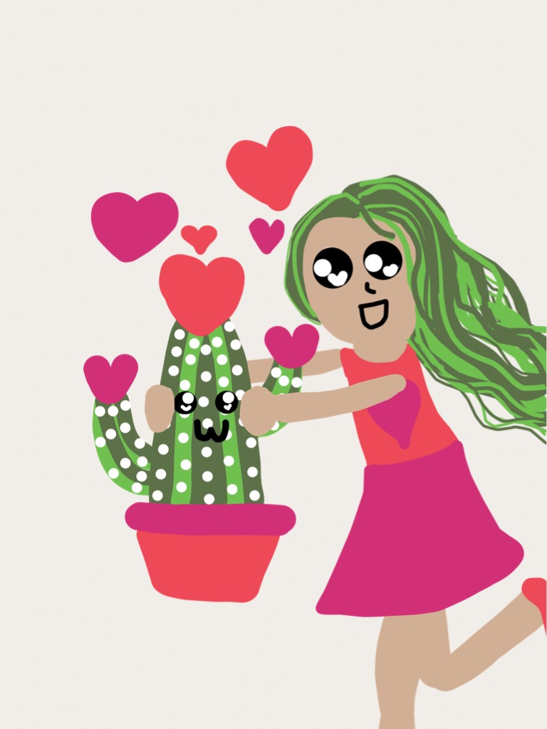 The Cuddly Cactus 🌵💕😍

(Happy late Valentine's Day!)