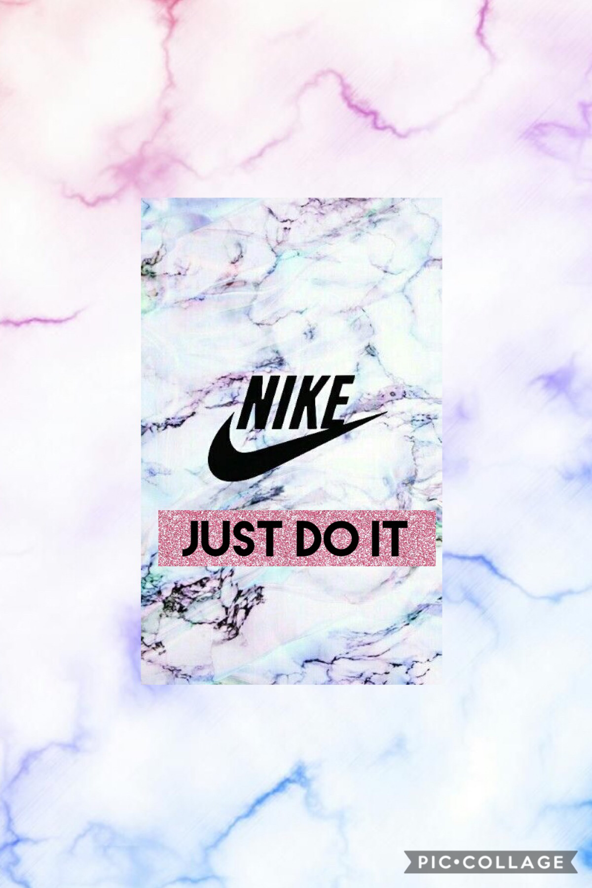 Just decided to do this! #Marble #Nike