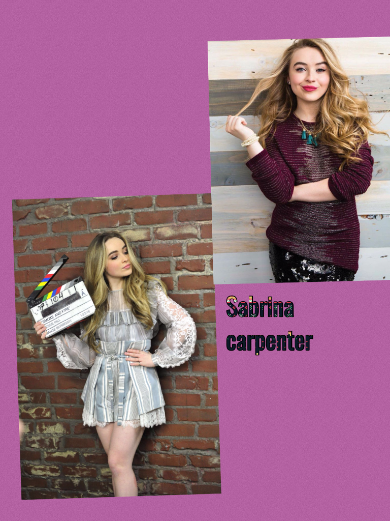 Sabrina carpenter