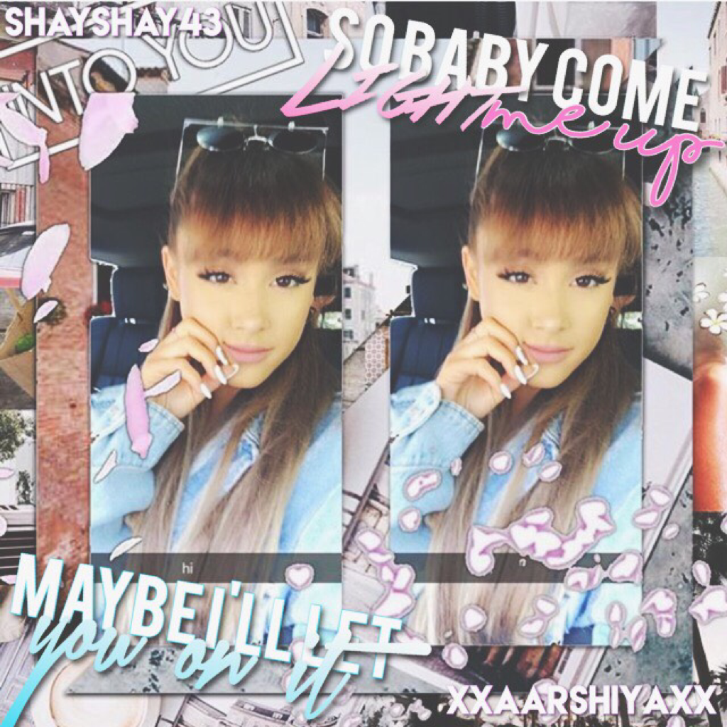 collab with the bae @shayshay43 ❤️❤️ go follow her rn and I'll spam u with likes 😇💗