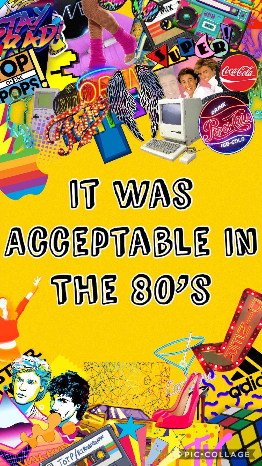 -Tap If You Love The 80’s!-

Even though I wasn’t born then, since a young age I’ve been in love with the 80’s decade. From the music to the Jazzercise videos, I love it all! Please like if you love the 80’s just like me x 💜🖤💛💚🎼🎼🎬🎮