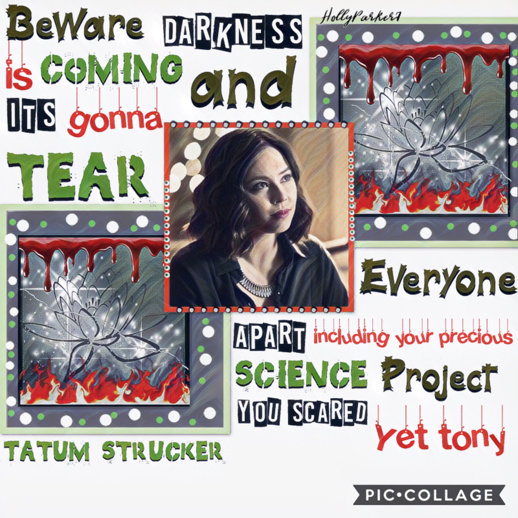 Tapp!!!

Not the best edit ever but this villain doesn’t play games. Meet Tatum Strucker

Role in Caps Bandit: Daugther Of Baron Strucker and former handler of Bucky Barnes.....
