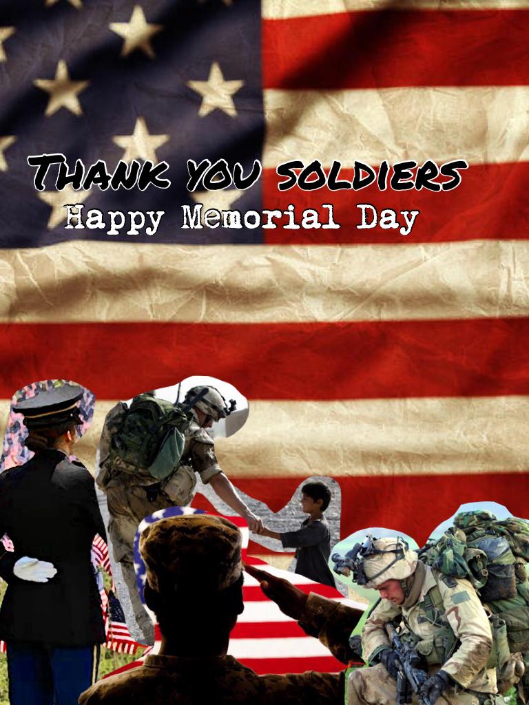 Thank you soldiers