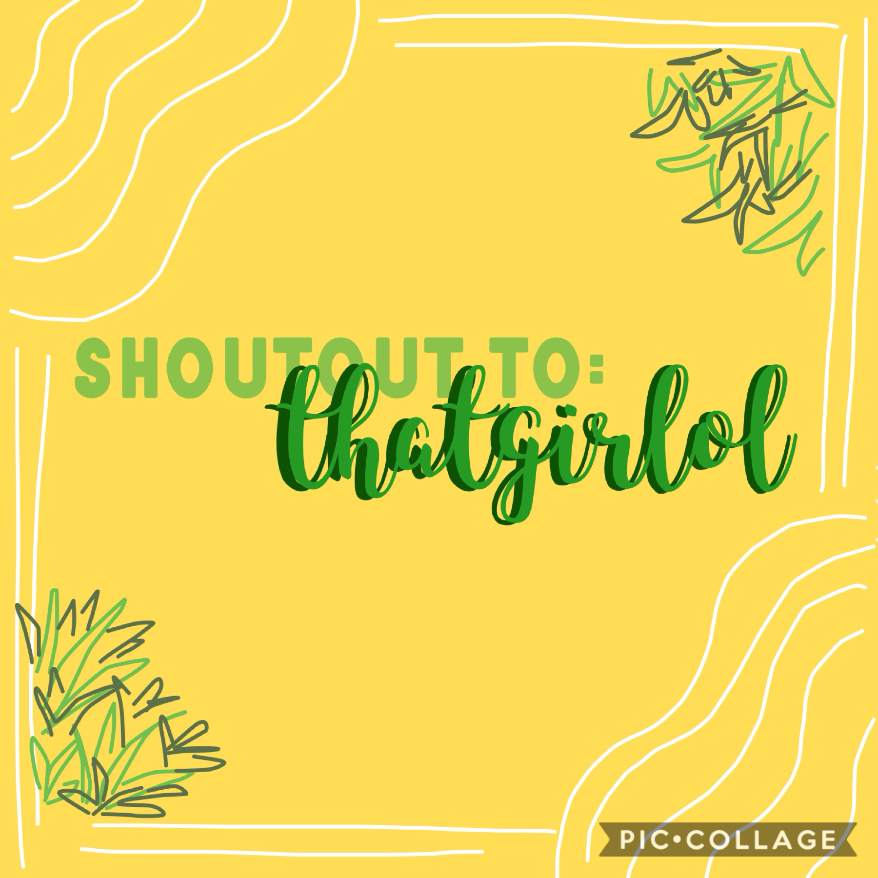 💕🌻 Shoutout to thatgirlol for the kindness challenge! 🌻💕