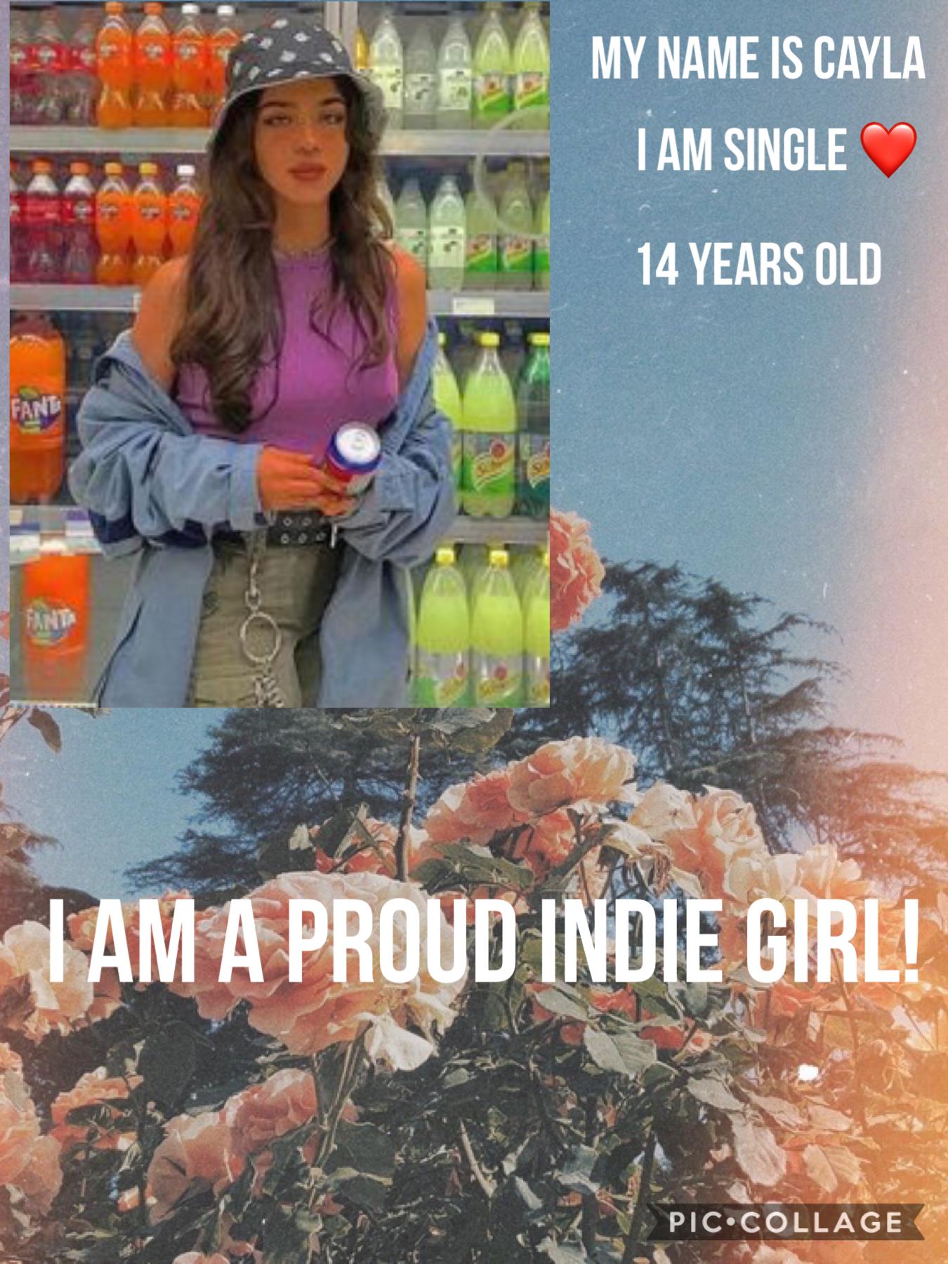 Comment if your an indie girl!