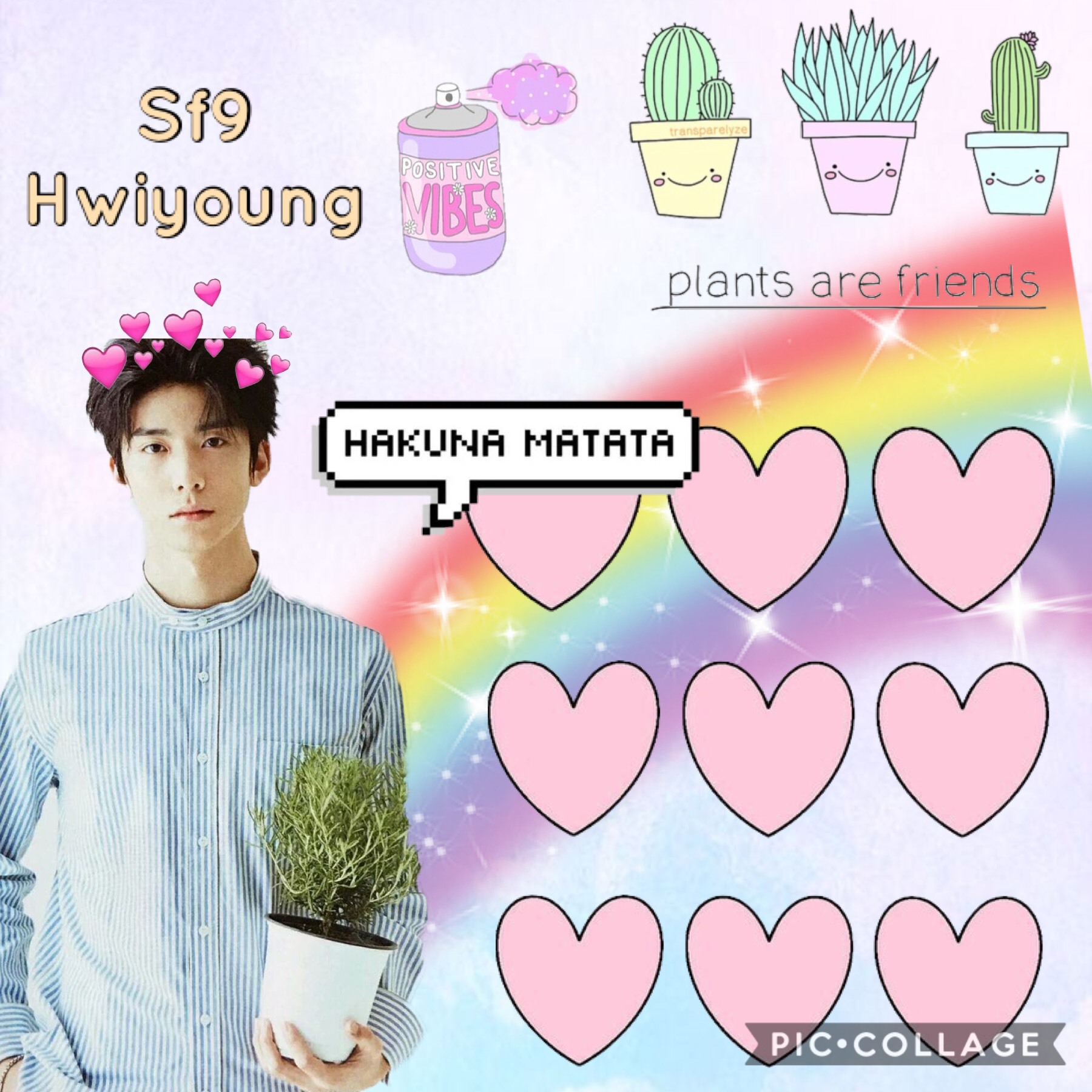 ~💘~
Hwiyoung looks so beautiful holding a plant😂😂