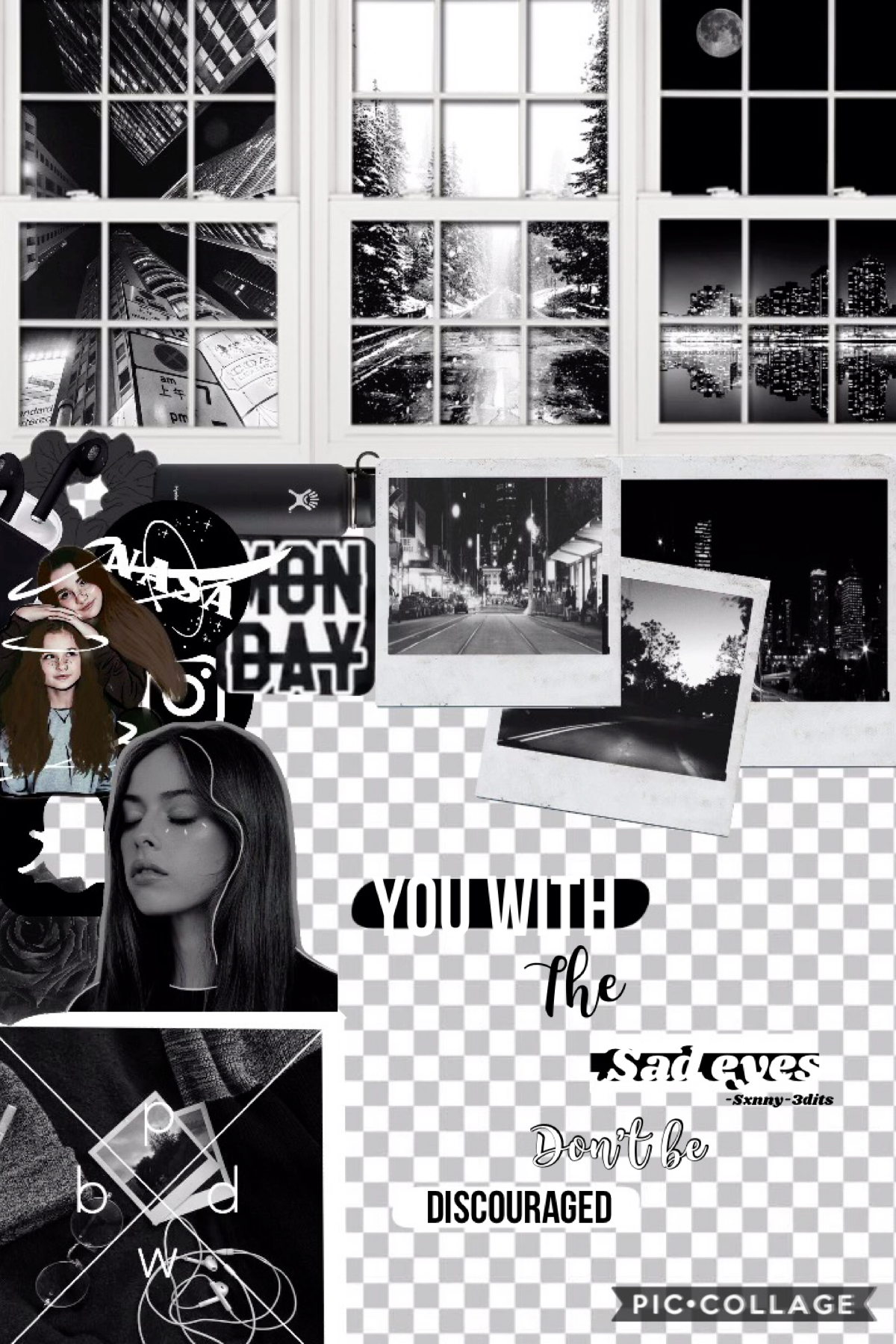 Black and white collage? New style?