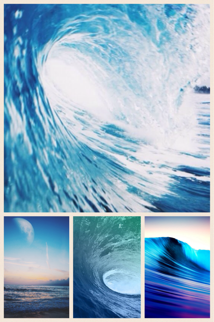 *i honestly love blue waves*
