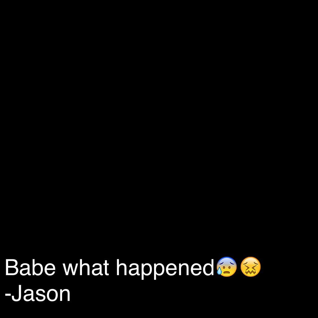 -Jason-



She left😖